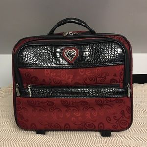 BRIGHTON Weekender Computer Roller Bag